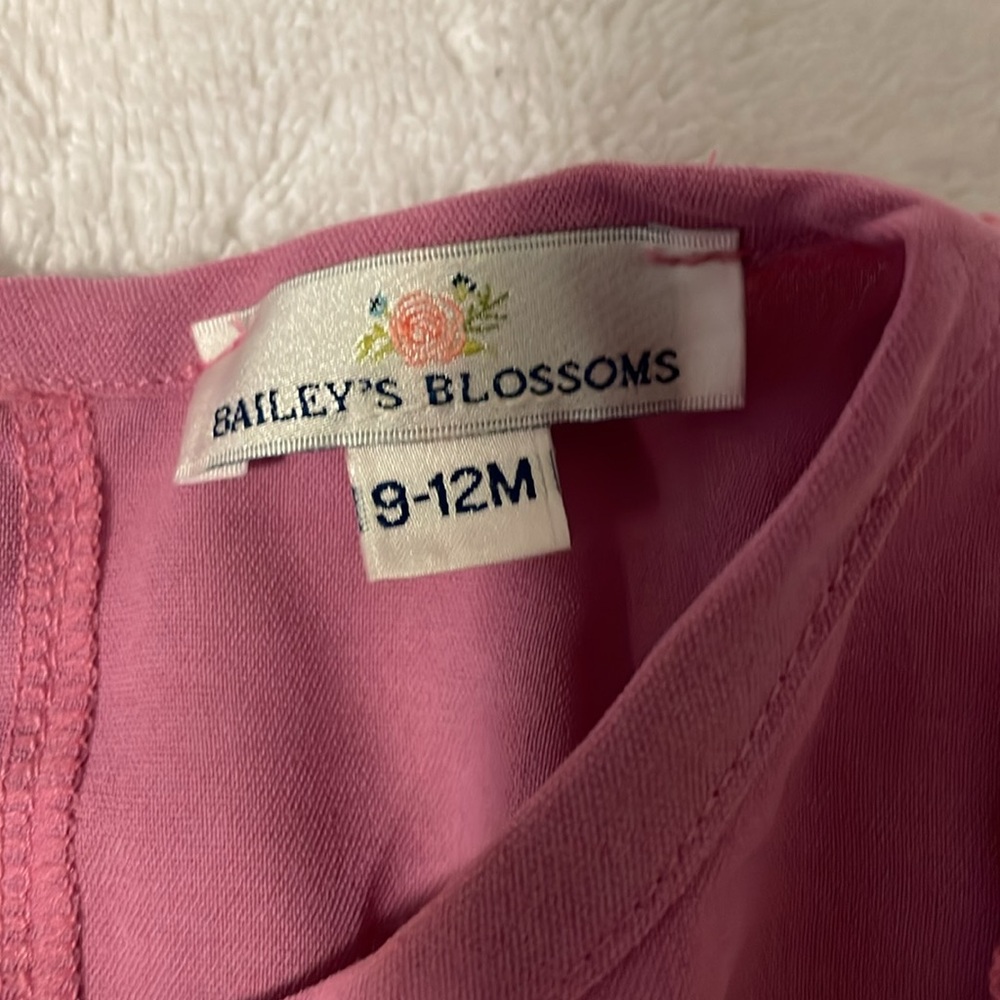 Pink Ruffled Baby Romper - Picture 2 of 2